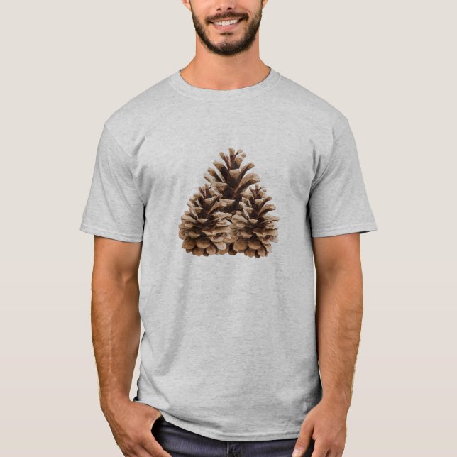 T-shirt Trois pinecones (Devant)
