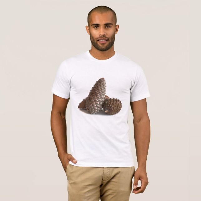 T-shirt Trois pinecones (Devant entier)
