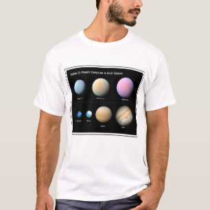 T-shirt Trois planètes géantes orbitant Kepler 51