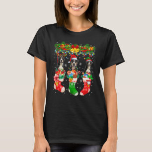 T-shirt Trois Rennes du Père Noël Elfe Montagnes Suisses P