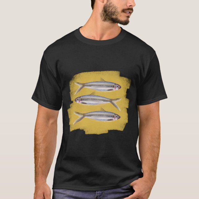 T-shirt Trois sardines (Devant)