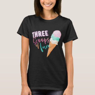 T-shirt Trois Scoops de Fun