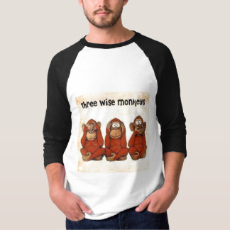 T-shirt Trois Singes Sages