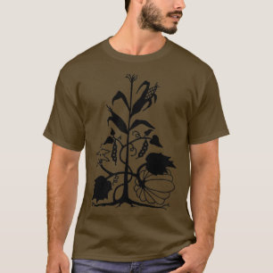 T-shirt Trois soeurs Haricots de maïs et courge