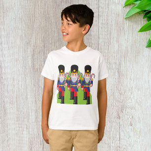 T-shirt Trois soldats de jouets de Noël