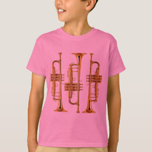 T-shirt Trois trompettes