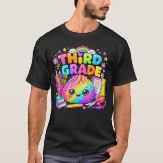 T-shirt Troisième année Ensemble École de raviolis Retour