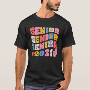 T-shirt Troisième classe de Groovy 2031