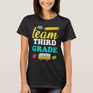 T-shirt troisième classe d'équipe
