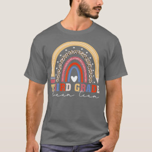 T-shirt Troisième classe enseignant équipe rêve arc-en-cie