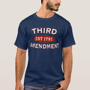 T-shirt Troisième est 1791 d'amendement