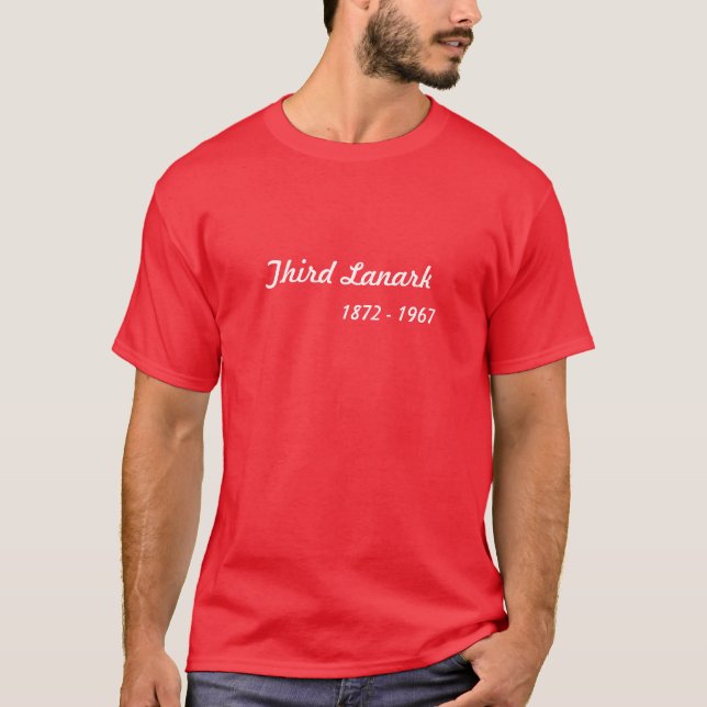 T-shirt Troisième Lanark, 1872 - 1967 (Devant)