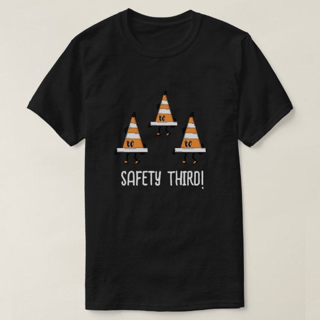 T-shirt Troisième sécurité ! (Design devant)