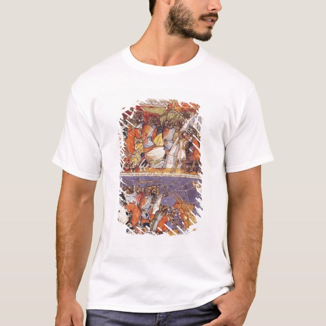 T-shirt Trojan envahissant le camp grec (Devant)
