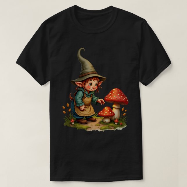 T-shirt Troll des champignons (Design devant)