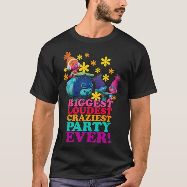 T-shirt Trolls de Dreamworks (Devant)