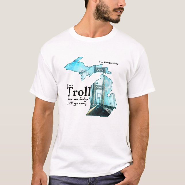 T-shirt Trolls du Michigan (Devant)