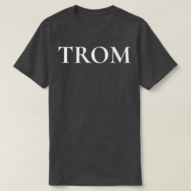 T-SHIRT TROM (Design devant)