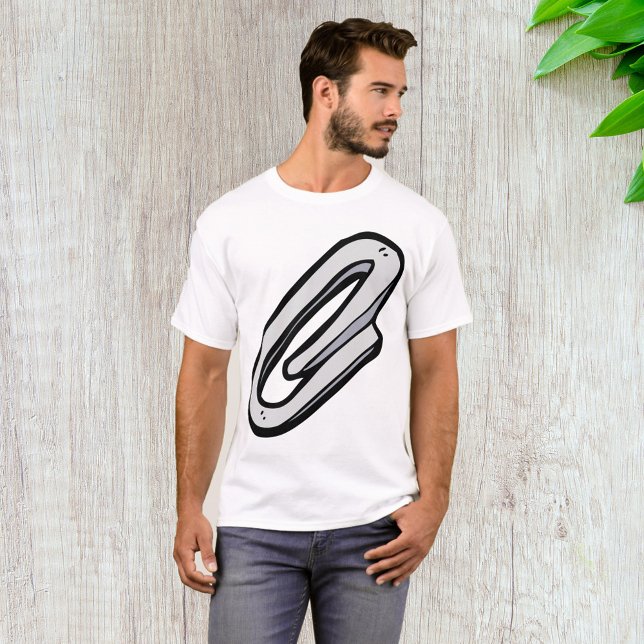 T-shirt Trombone à Papier Géant Argent Papeterie et Fourni (Créateur téléchargé)