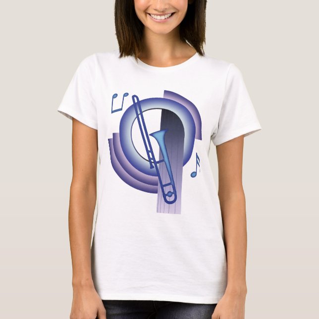 T-shirt Trombone Déco2 (Devant)