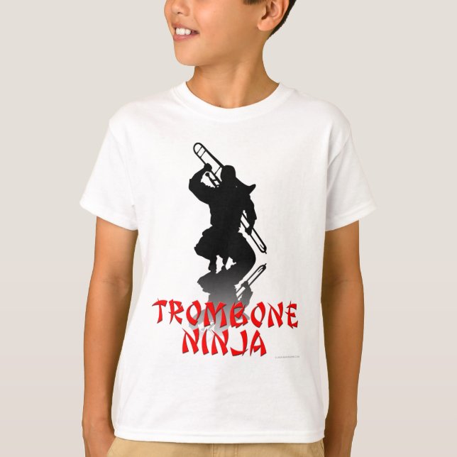 T-shirt Trombone Ninja (Devant)