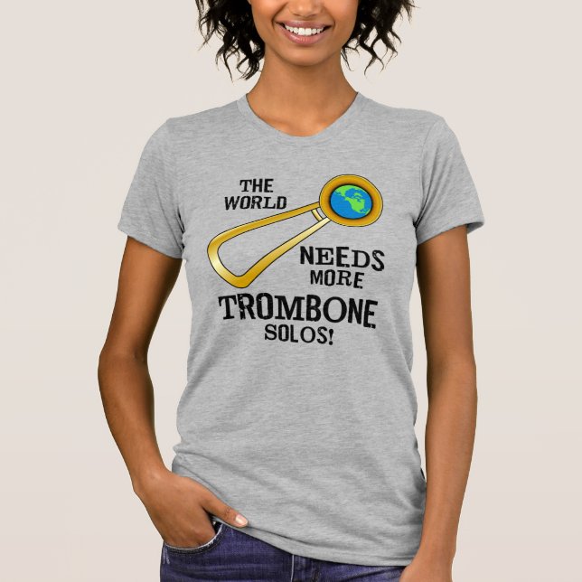 T-shirt Trombone Solos (Devant)