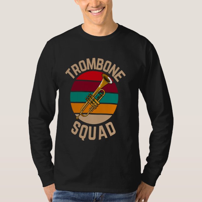 T-shirt Trombone Squad, Drôle trombone (Devant)
