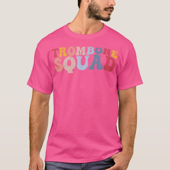 T-shirt Trombone Squad Trombone Player Jazz (Devant)