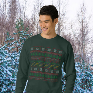 T-shirt Trombone vilain Noël Motif Sweatshirt