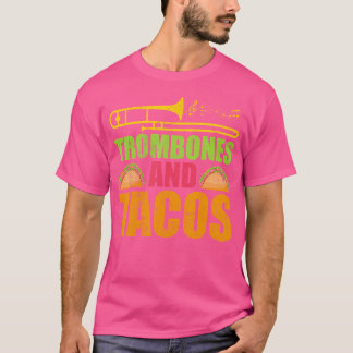 T-shirt Tromboniste De Jazz Tromboniste
