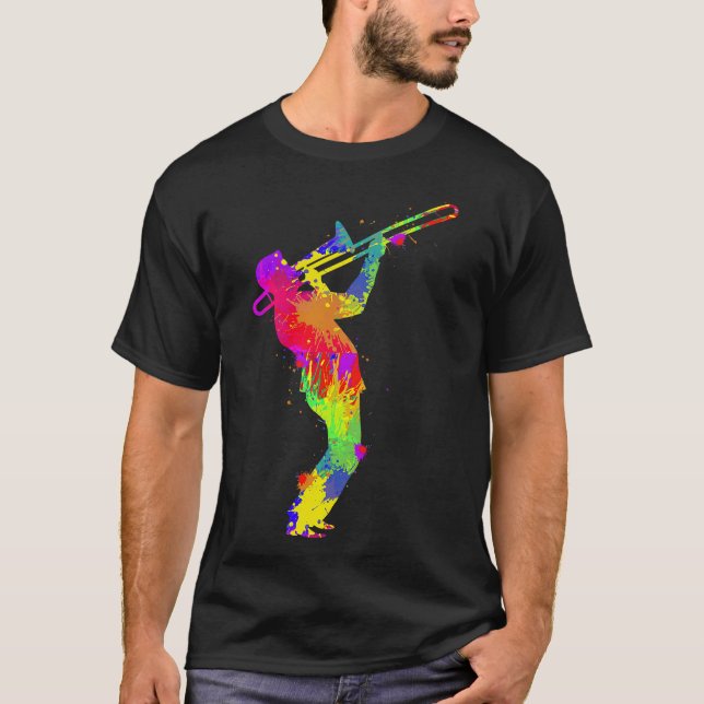 T-shirt Tromboniste S2 Trombone (73) (Devant)