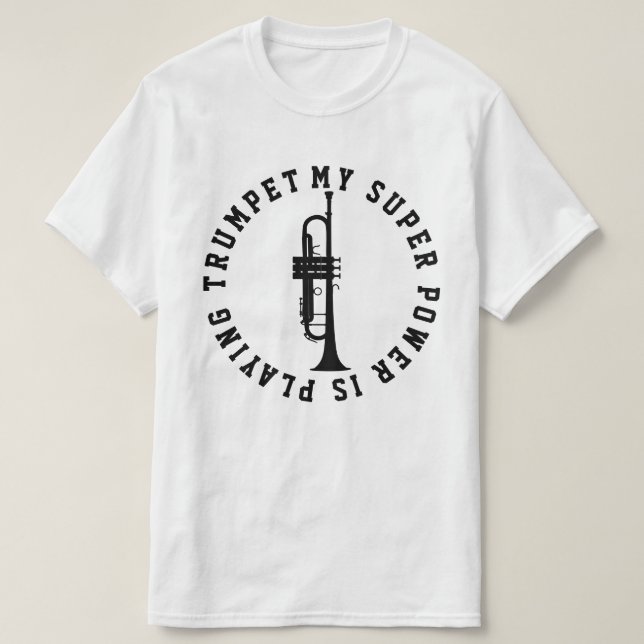 T-shirt Trompette (Design devant)