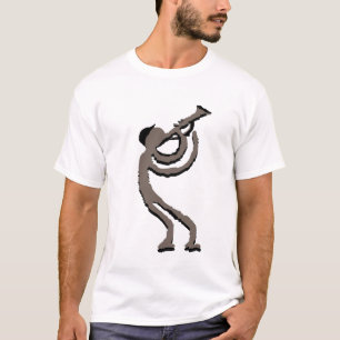 T-shirt Trompette de Kokopelli de jazz