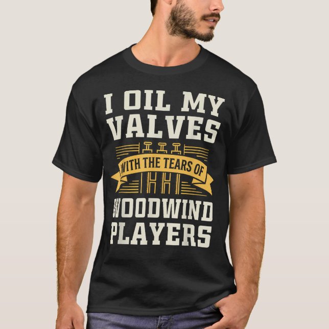 T-shirt Trompette drôle (Devant)