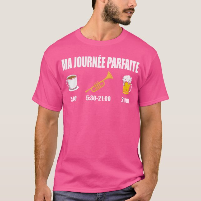 T-shirt Trompette drôle de trompette (Devant)