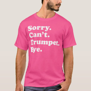 T-shirt Trompette Drôle Pour Garçons Ou Filles