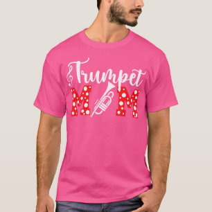T-shirt Trompette Maman De La Trompette Joueur Maman Trump