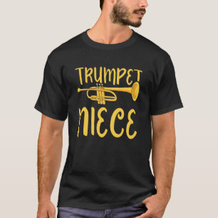 T-shirt Trompette Nièce Instrument Trompettiste Musicien J