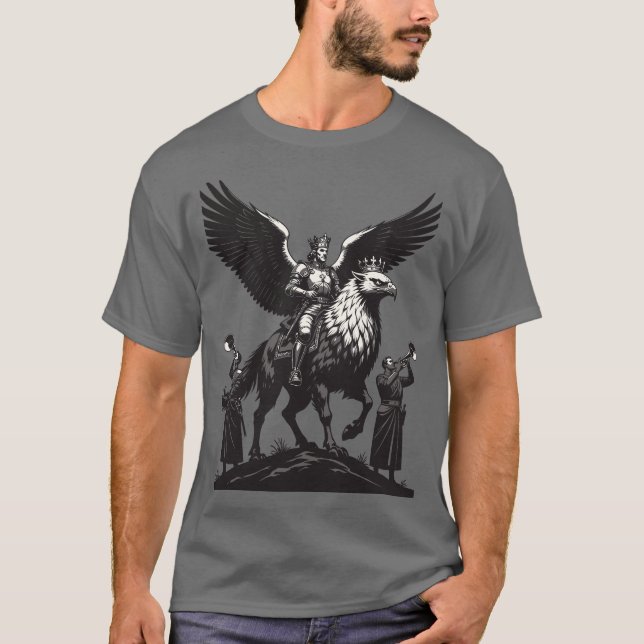 T-shirt Trompettes du Duc infernal Murmurent (Devant)