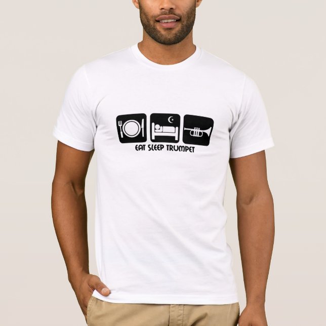 T-shirt trompettiste (Devant)