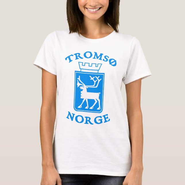 T-shirt Tromsø, Norvège (Norge) (Devant)