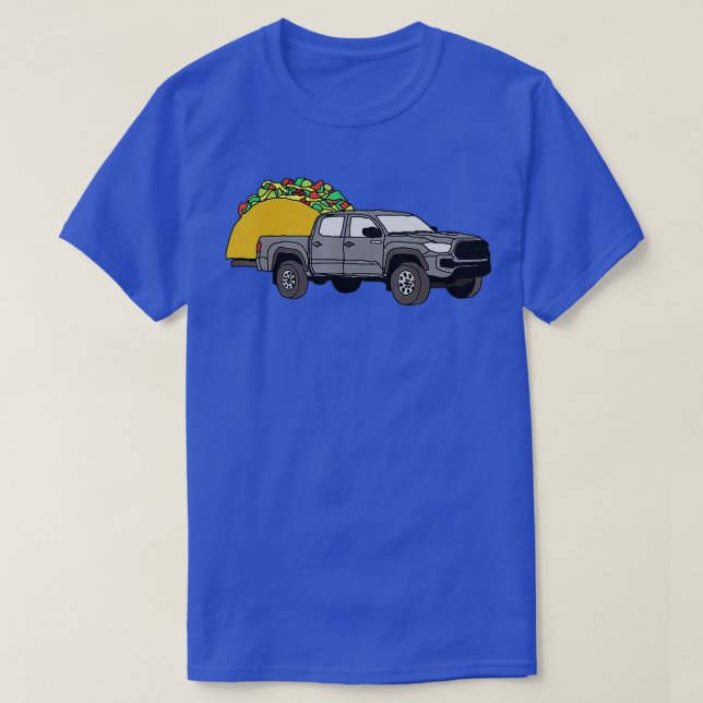 T-shirt Tronc Taco Tacoma Truck Truck Truck Overlanding Ov (Design devant)