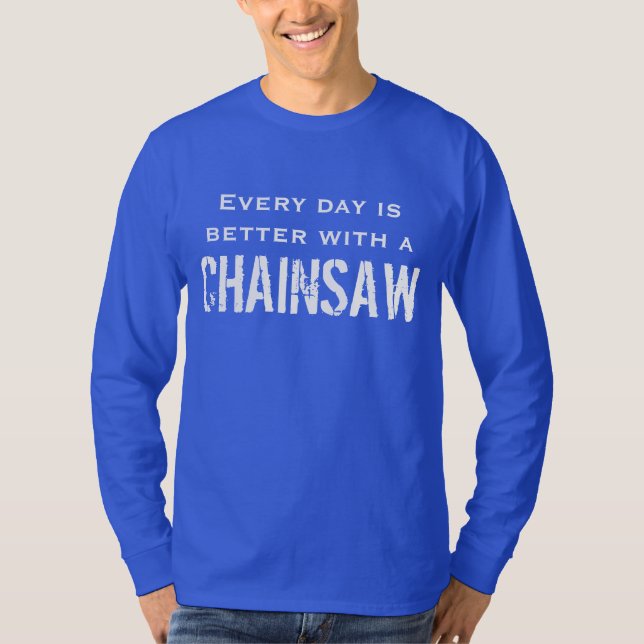 T-shirt Tronçonneuse (Devant)