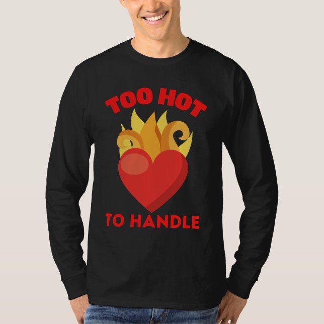T-SHIRT TROP CHAUD À GÉRER (Devant)