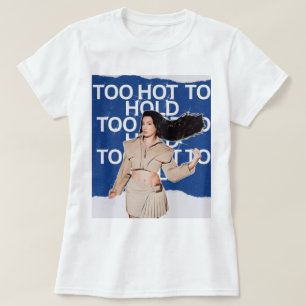 T-shirt Trop chaud pour tenir (Nora Fatehi)