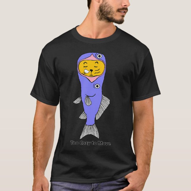 T-shirt Trop confortable pour bouger (Devant)