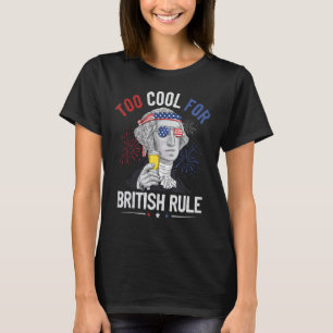 T-shirt Trop Cool pour George Washington 4e