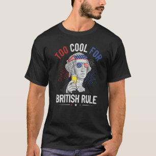 T-shirt Trop Cool pour George Washington 4e