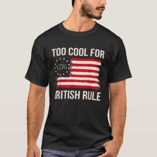 T-shirt Trop Cool Pour George Washington Amérique