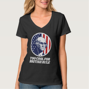 T-shirt Trop Cool Pour La Règle Britannique - George Washi